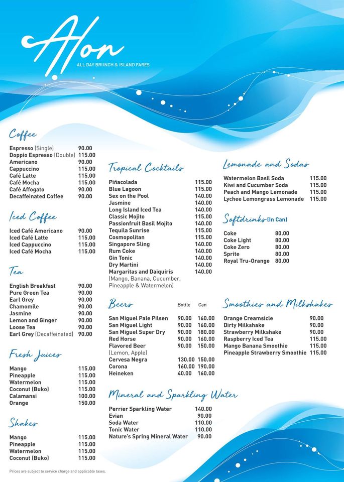 Alon Cafe & Bar Lounge - Bohol Local